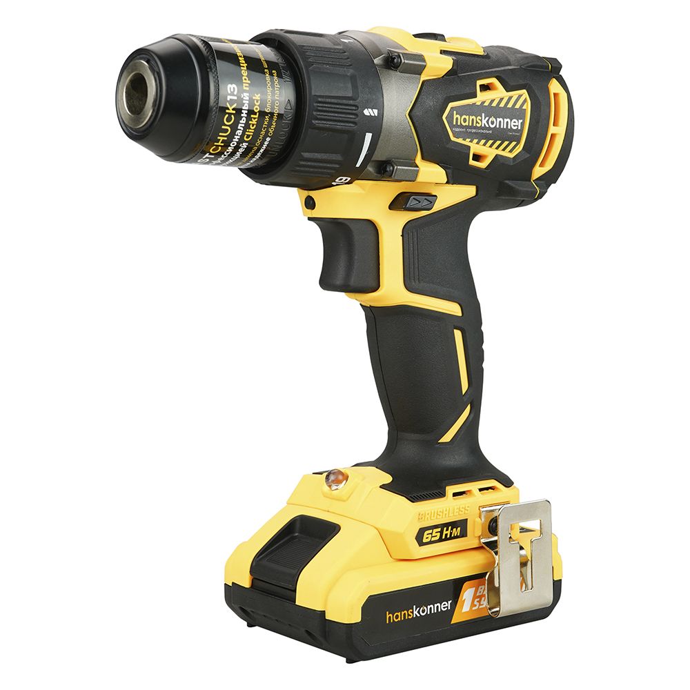 Шуруповерт аккумуляторный 18В Li-Ion